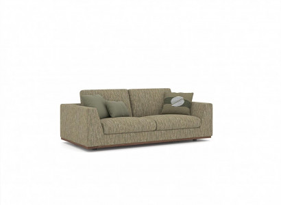 Zweisitzer Sofa Couch Modern Grün Textil Polstermöbel Wohnzimmer Neu